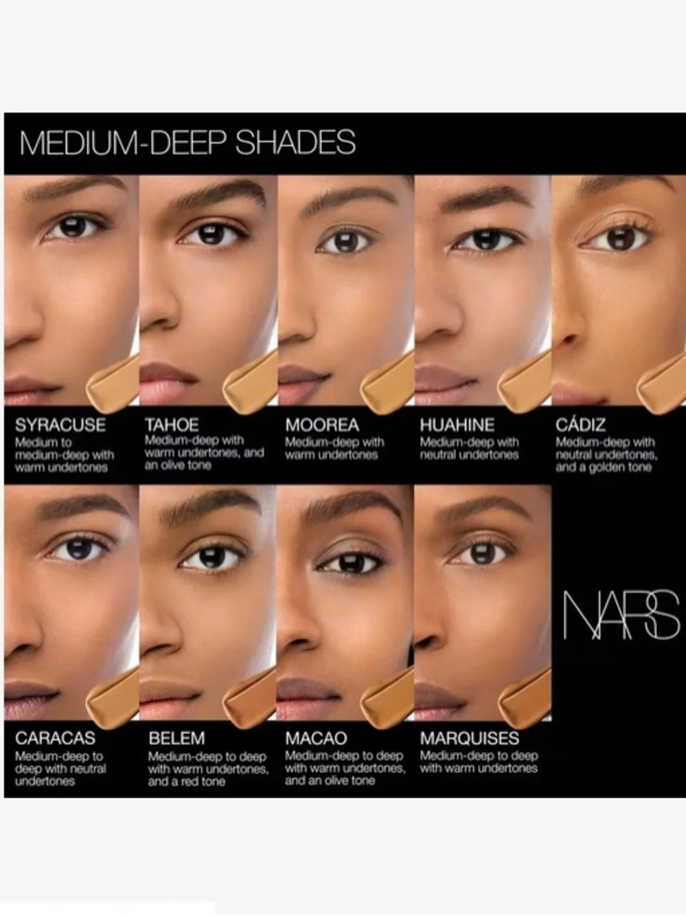 NARS Light Reflecting Foundation - MEDIUM DEEP 2.6 HUAHINE